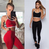 Sleeveless Tops And Leggings Workout