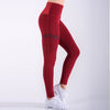 High Waist Patchwork Workout Leggings