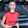 Women Crop Top Sports Apparel